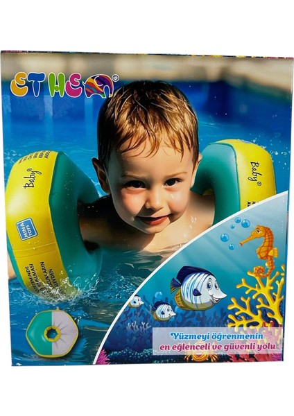 Başlangıç Seviye Yüzme Kolluk Özel Süngerli Çocuk Bebek Kolluk ÖZEL TAŞIMA ÇANTASI HEDİYELİ