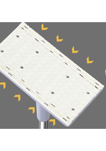 Otomatik Bez Değiştiren Mop Sap Çekbez Bırak & Sap Itbez Tut 360° Başlık 8X16 cm & Sap: 68 cm