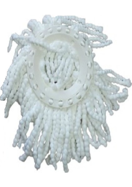 Mikrofiber Yuvarlak Mop Paspas Vileda Ucu 2 Adet