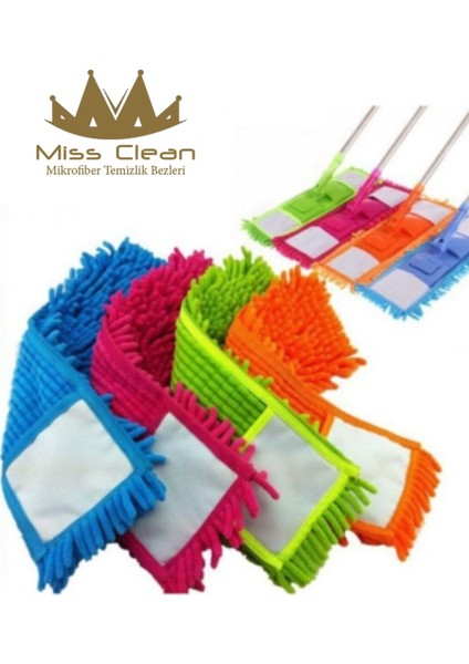 2 Adet Makarna Mop Yedek Bez Standart Tüm Modellere Uygun 40 cm