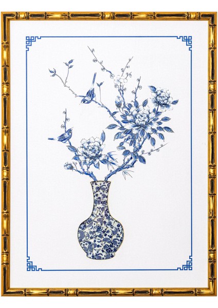 Floral Tablo 60X80X4 cm TBL0091