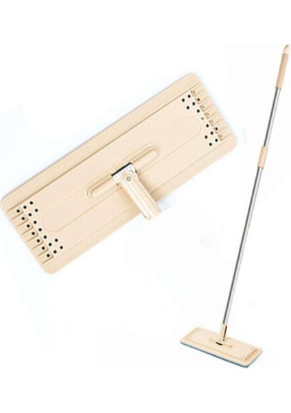 Pratik temizlik seti: tablet mop, palet, sopa ve yedek bezlerle hijyen kolaylığı, sap çeşidi