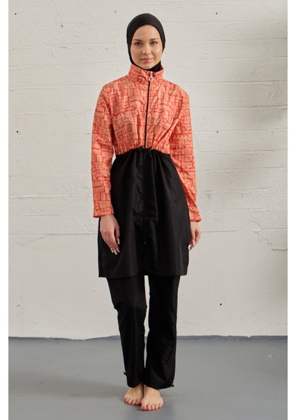 Paraşüt Tam Kapalı Tesettür Mayo 3024-279 SIYAH03 fiyatları