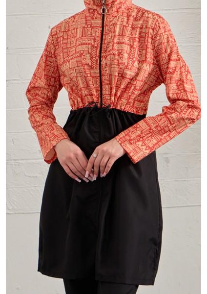 Paraşüt Tam Kapalı Tesettür Mayo 3024-279 SIYAH03 fırsatları