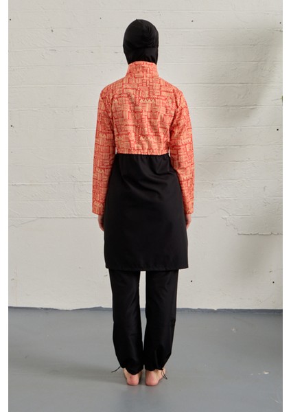 Paraşüt Tam Kapalı Tesettür Mayo 3024-279 SIYAH03 indirimleri