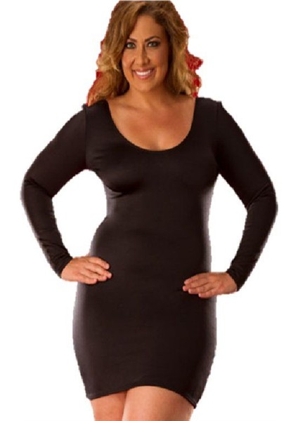 Büyük Beden Mini Elbise BR031041