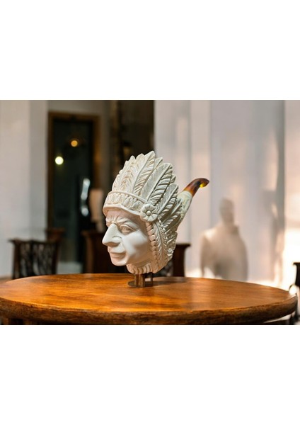 Şef Kızıl Tüy Lületaşı Pipo fırsatları