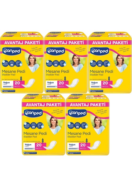 Mesane Pedi Avantaj Pk Klasik L-Büyük Boy Yoğun 100 Adet