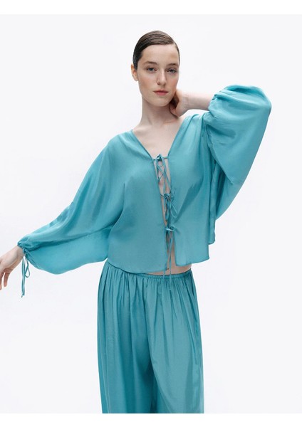 Nocturne Boncuk Işlemeli Gömlek modelleri