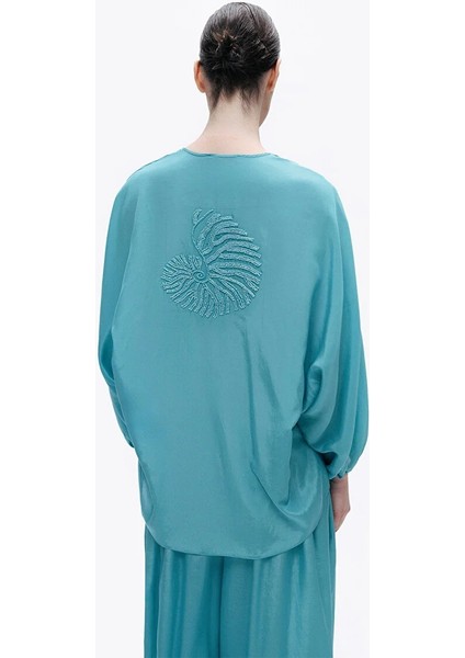 Nocturne Boncuk Işlemeli Gömlek fırsatları