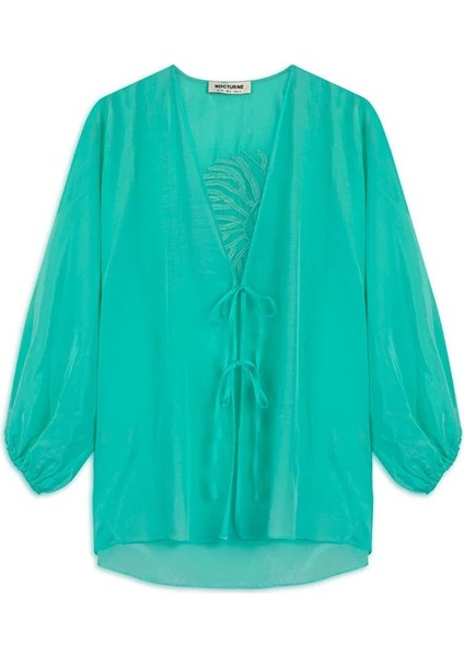 Nocturne Boncuk Işlemeli Gömlek indirimleri