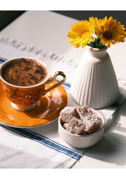 Hindistan Cevizi Kaplı Çifte Kavrulmuş Antep Fıstıklı Lokum 500 gram indirimleri