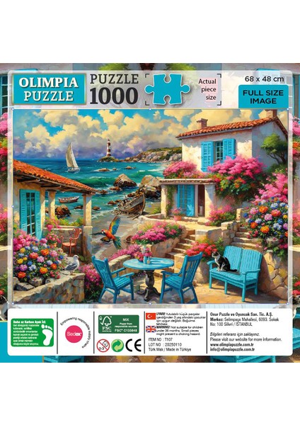 Olimpia Seaside Paradise 1000 Parça fiyatları