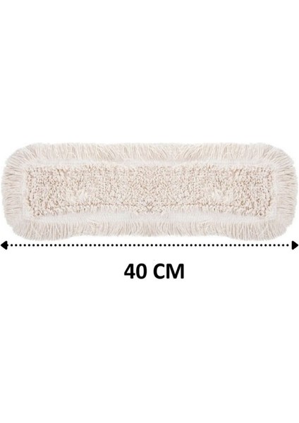 40 cm Nemli Mop Bezi, Yedek Zincir Mob, Beyaz, 1 adet, çeşitli seçenekler