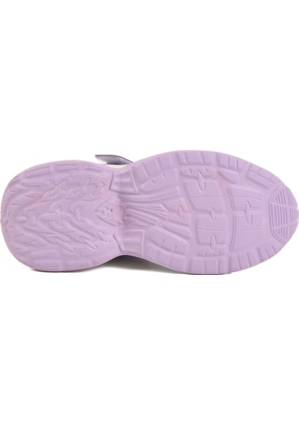 Lila Cırtlı Fileli Hafif Kız Çocuk Spor Ayakkabı Dian F indirimleri