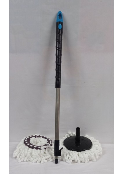 103 cm plastik saplı, 2 püsküllü, dayanıklı ve kullanışlı döner başlığı