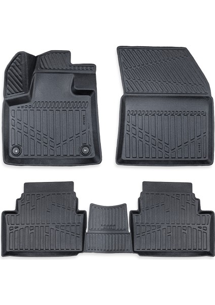 Citroen C5 Aircross 2019 Sonrası Myk 3D Premium Havuzlu Oto Paspas Araca Özel