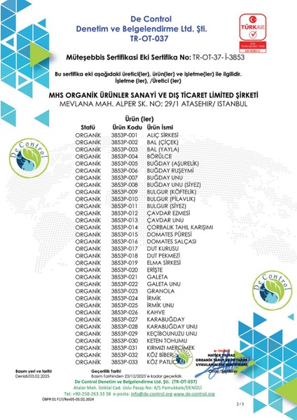 Happy Life Organik Çorbalık Tahıl Karışımı 500 gr x 3 Adet fırsatları