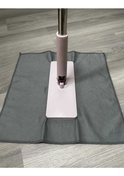 Tüm Bezlere Uyumlu Dikdörtgen Başlıklı Xl Islak Mendillere Uyumlu Sıkıştırmalı Mop