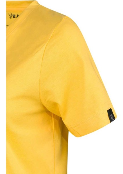 Alone Baskılı V Yaka Kadın T-Shirt 413 modelleri