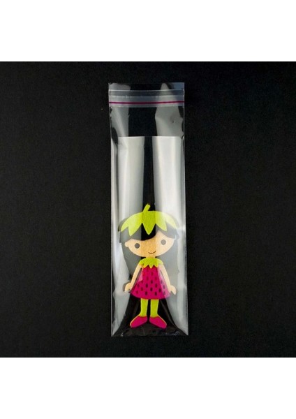 Şeffaf Bantlı Poşet (12X30) Opp 500 Adet