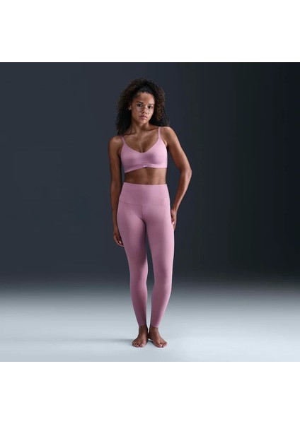 Alate Minimalist Light-Support Padded Convertible Kadın Pedli Mor Spor Sütyen Bra FQ3550-523