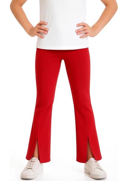 Yırtmaçlı Ispanyol Paça Pantolon 54884