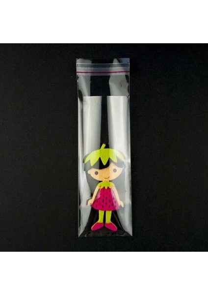 Şeffaf Bantlı Poşet (7X35) Opp 3000 Adet