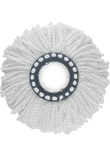 Otomatik Mikrofiber Mop Yedek Seti, Spino Uyumlu, Beyaz, Kolay Temizlik Çözümü fiyatları