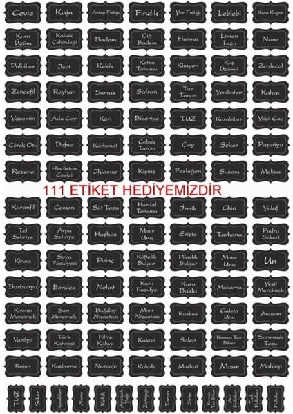6’lı Bambu Baharatlık Takımı, 12 Parça, 500 ml, Kaşıklı ve Etiketli, Şık ve İşlevsel fırsatları
