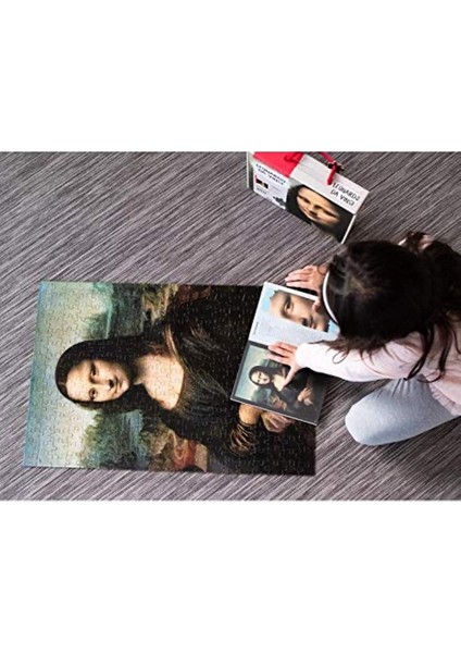 Sanat Eserleri -Puzzle ve Kitap -Leonardo Da Vinci fırsatları
