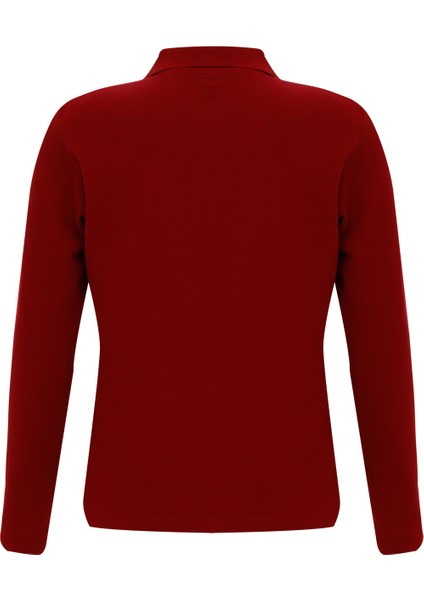 Ku Basıc 15KDS04 4pr Bordo Erkek Çocuk Uzun Kol T-Shirt fiyatları