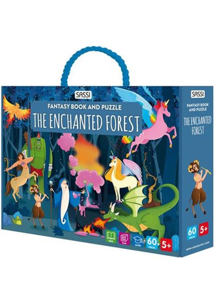Shaped Puzzle Fantasy - The Enchanted Forest