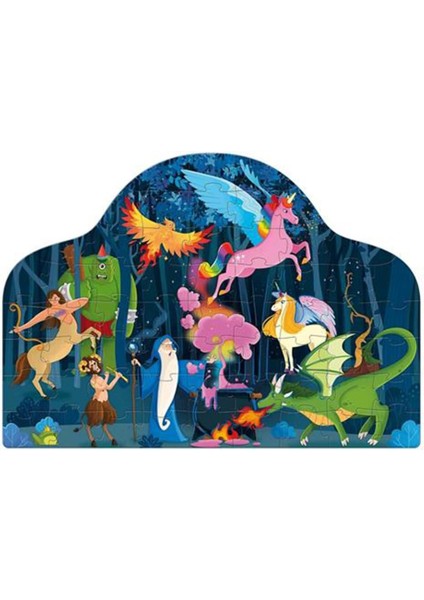 Shaped Puzzle Fantasy - The Enchanted Forest