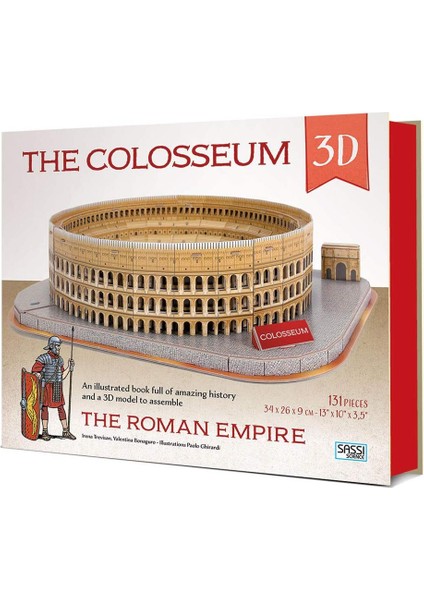 3D Model ve Kitap - Roma Imparatorluğu - Kolezyum