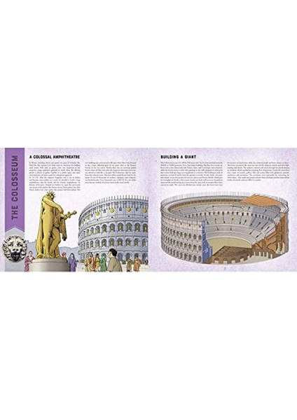 3D Model ve Kitap - Roma Imparatorluğu - Kolezyum