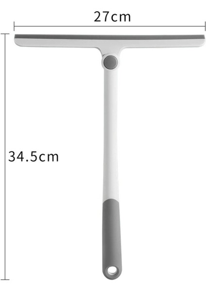 Çok amaçlı cam ve zemin temizleme fırçası, dayanıklı ve pratik kullanım, beyaz renkli set indirimleri