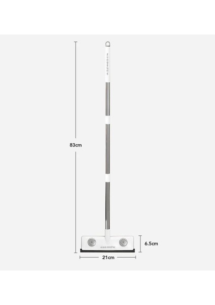 Çok Amaçlı Pencere Temizleme ve Sıyırıcı Seti, Beyaz, Pratik ve Kullanışlı