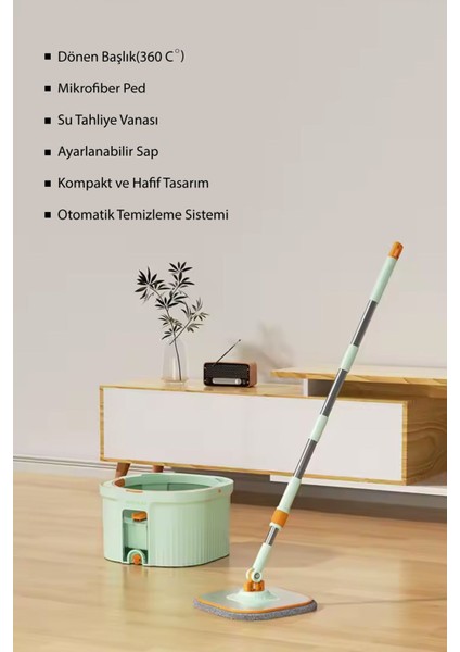 Su Ayrıştırıcıyla Çok Yönlü Temizlik Seti, Pratik ve Hijyenik Kullanım modelleri