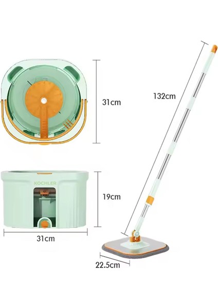 Su Ayrıştırıcıyla Çok Yönlü Temizlik Seti, Pratik ve Hijyenik Kullanım fırsatları