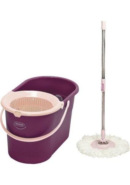 Pratik Çok Amaçlı Temizlik Seti, Mürdüm-Şampanya Renk Seçenekleri, Kullanışlı ve Şık