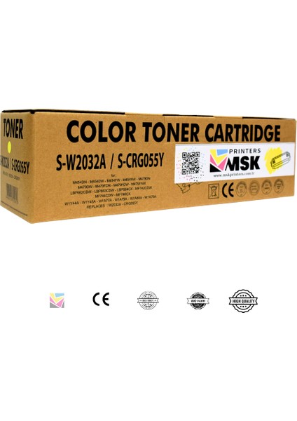 Hp Color Laserjet Pro M454DN Sarı Toner
