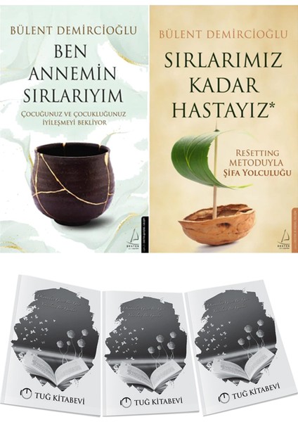 Ben Annemin Sırlarıyım ve Sırlarımız Kadar Hastayız 2li Set Bülent Demircioğlu + Hediyeli