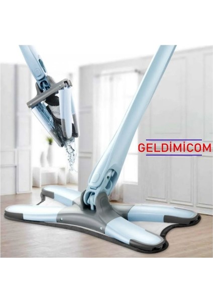 Mop Kendinde Sıkmalı Ergonomik Tasarımlı Yedek Bezli Temizlik Aparatı 1 Adet