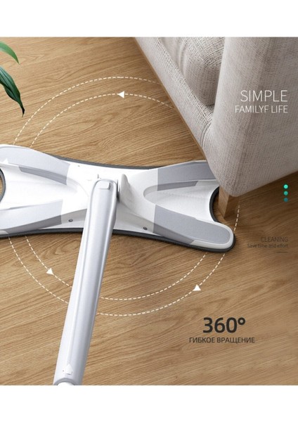 Mop Kendinde Sıkmalı Ergonomik Tasarımlı Yedek Bezli Temizlik Aparatı 1 Adet modelleri