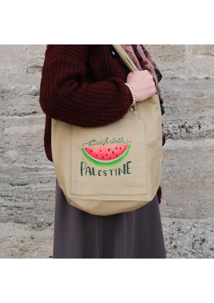 Palestine Karpuzlu Çanta