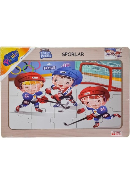 Ony-85-86-87-88 Ahşap Eğitici Puzzle Sporlar -Onyıl fiyatları