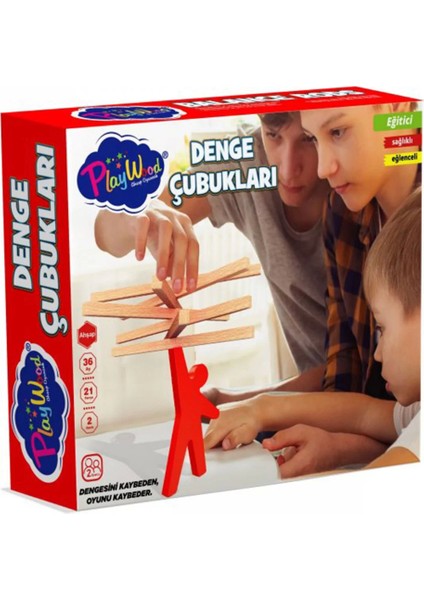 Playwood Ahşap Denge Çubukları