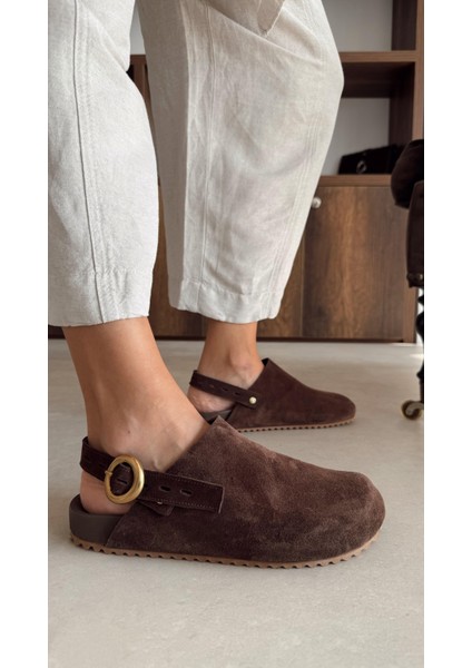 Tailor Kahverengi Hakiki Deri Sandalet fiyatları