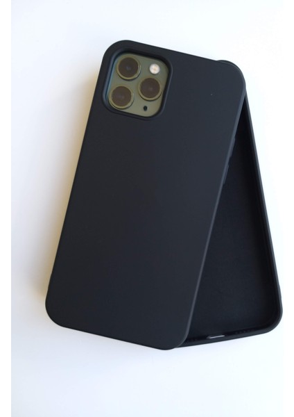 İphone 12/ 12 Pro İle Uyumlu LOGOSUZ Lansman İçi Kadife Esnek Silikon Kılıf
